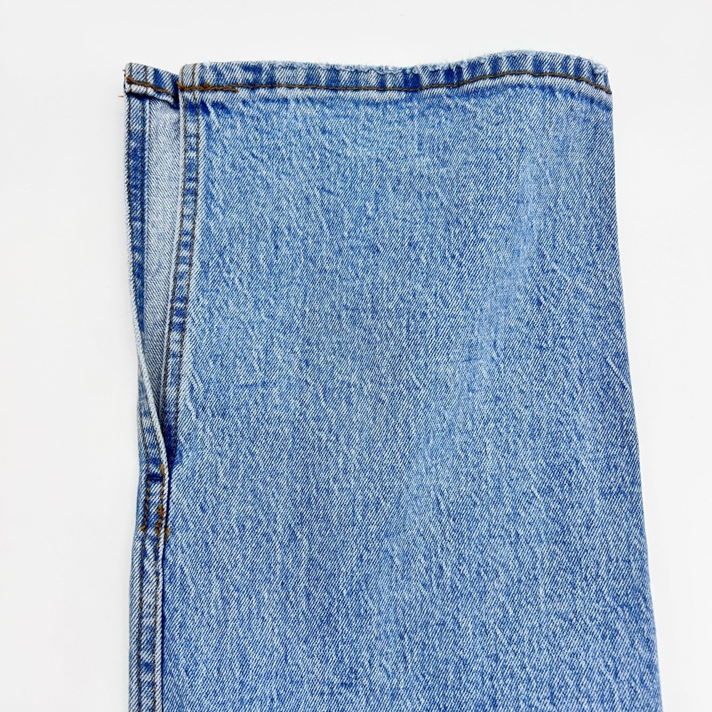 Abercrombie & Fitch Light Wash Wide Leg Jeans - Picture 9 of 9